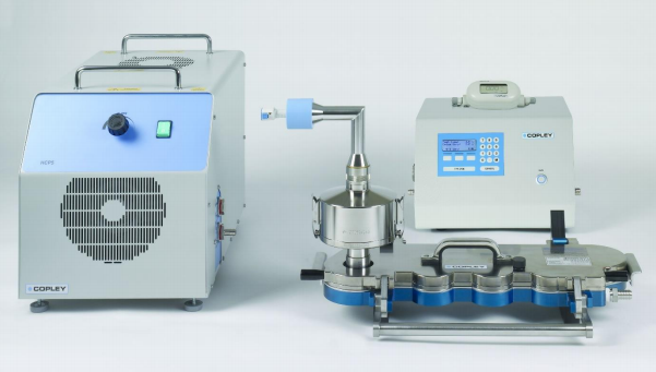 Next Generation Impactor (NGI) system for Dry Powder Inhaler (DPI) testing, including the new TPK™ 2100