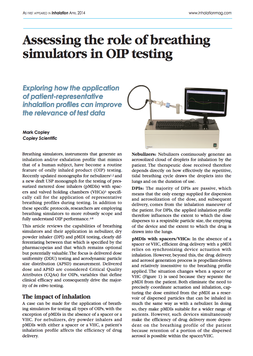 Inhalation Article 2014