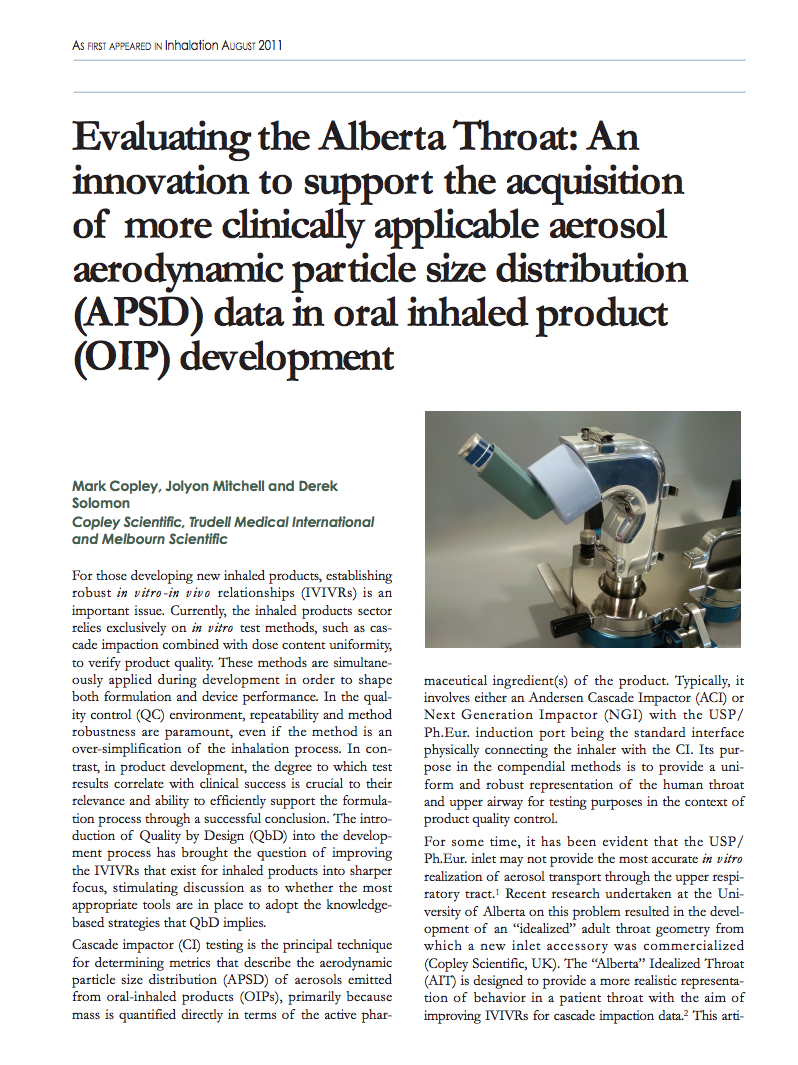 Inhalation Article 2011