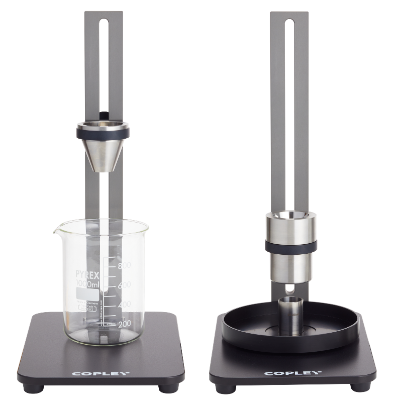 The Copley Powder Testing Workstation configured to investigate properties of metallic powders