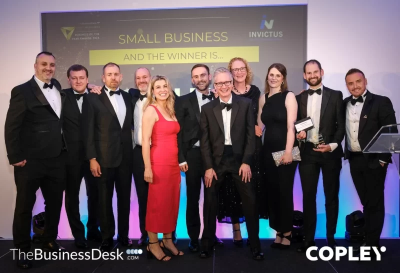 Celebrating excellence: Copley Scientific proudly accepts the 2025 Small Business of the Year award